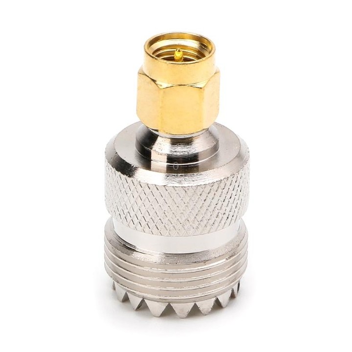 SMA Male To UHF Female RF Coaxial Connector Adapter