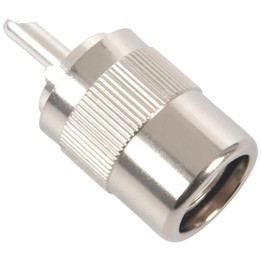 UHF Male PL259 / SO239 Twist-on RFC400 RG8 RF Coaxial Card Connector