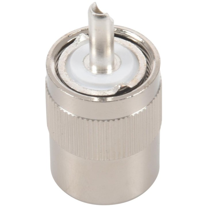 UHF Male PL259 / SO239 Twist-on RFC400 RG8 RF Coaxial Card Connector