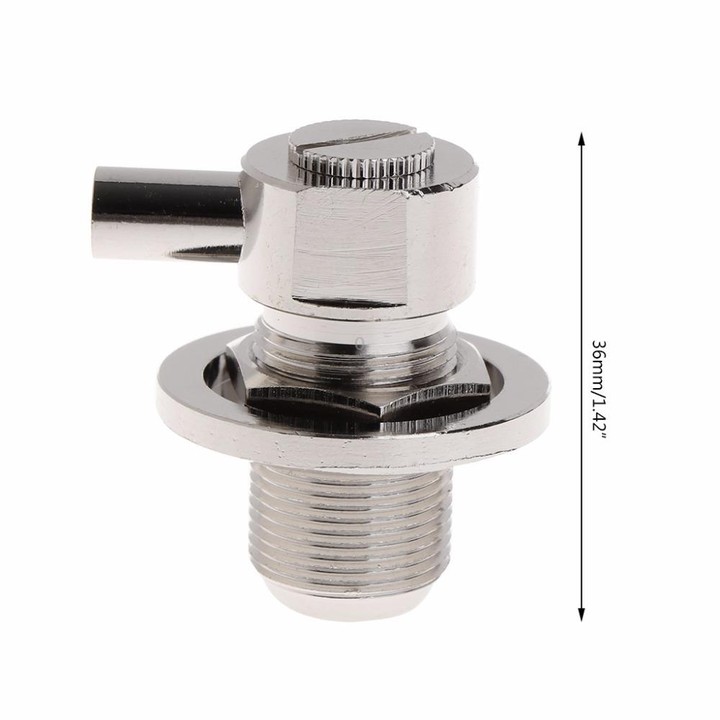 UHF Female SO239 Right Angle RF Connector for RG58 / RG142 LMR195 Coaxial Cable