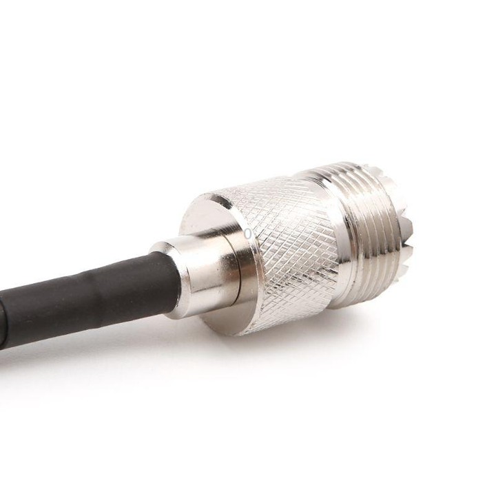 SMA Female to UHF SO239 PL259 Female RG58 Pork Tail Cable, Length: 50cm