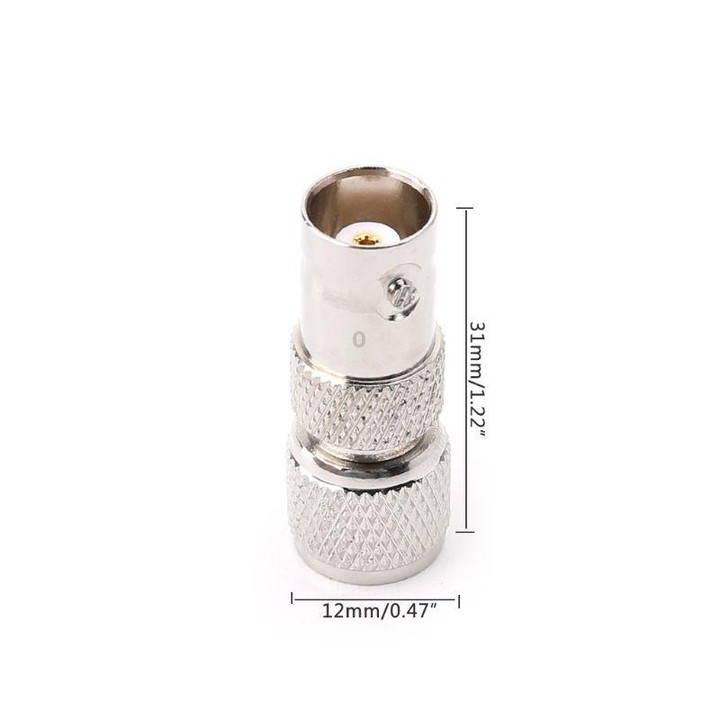 BNC Female to Mini UHF Male Connector Adapter