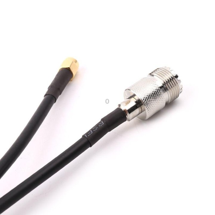 RG58 UHF Female to SMA Male Connecting Cable, Length: 100cm