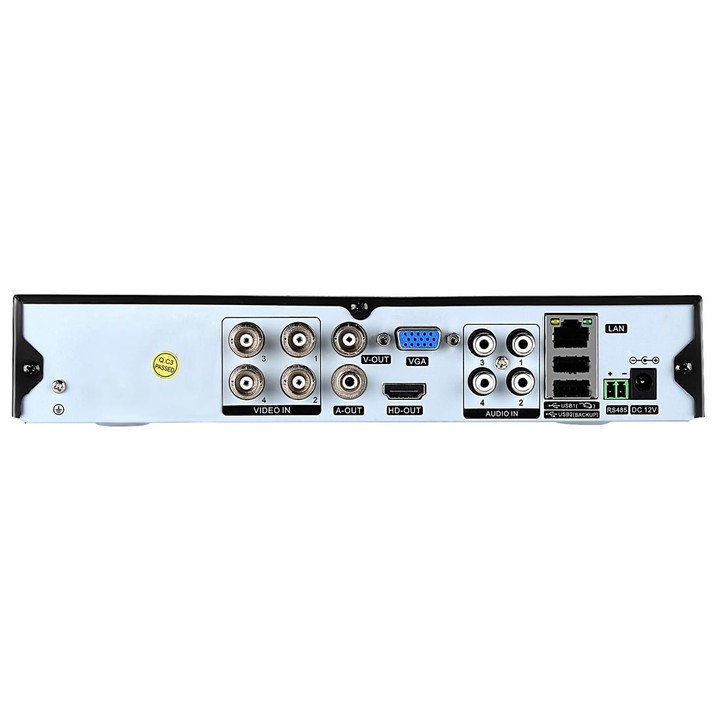 A2B5 720P 1.0 Mega Pixel 2 x Bullet AHD Cameras AHD DVR Kit, Support Night Vision / Motion Detection, IR Distance: 20m(Black)