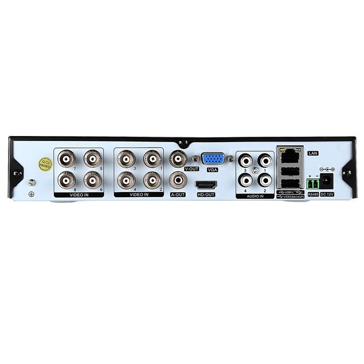 A8B5 8 Channel 720P 1.0 Mega Pixel 8 x Bullet IP Cameras AHD DVR Kit with 1TB HDD Disk, Support Night Vision / Motion Detection,