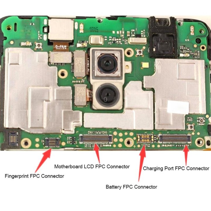 For Huawei Honor 8 Pro / Honor V9 10PCS Motherboard LCD Display FPC Connector