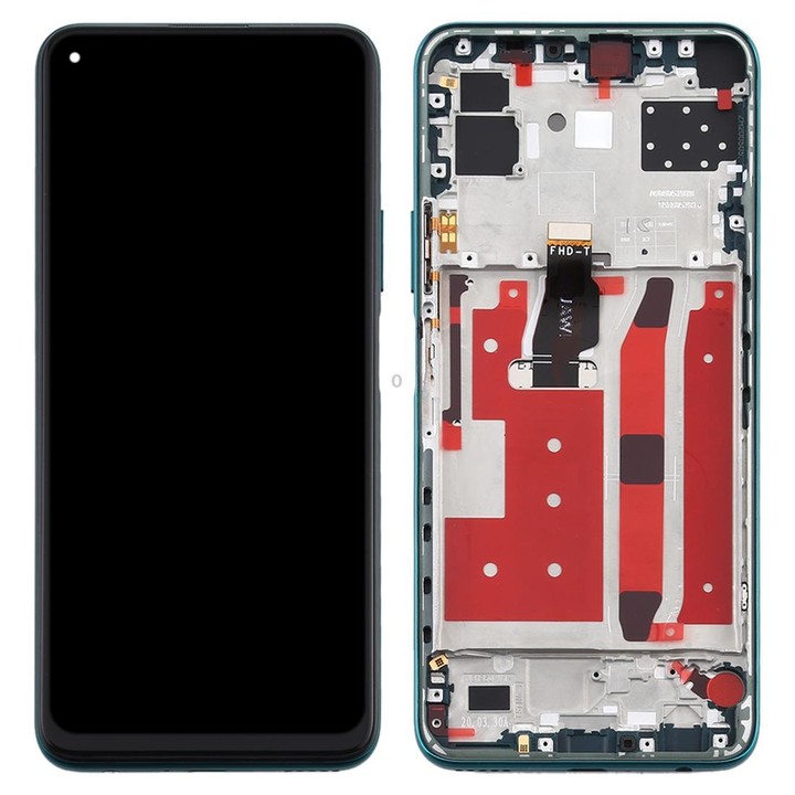 OEM LCD Screen for Huawei Nova 7 SE Digitizer Full Assembly with Frame（Green)