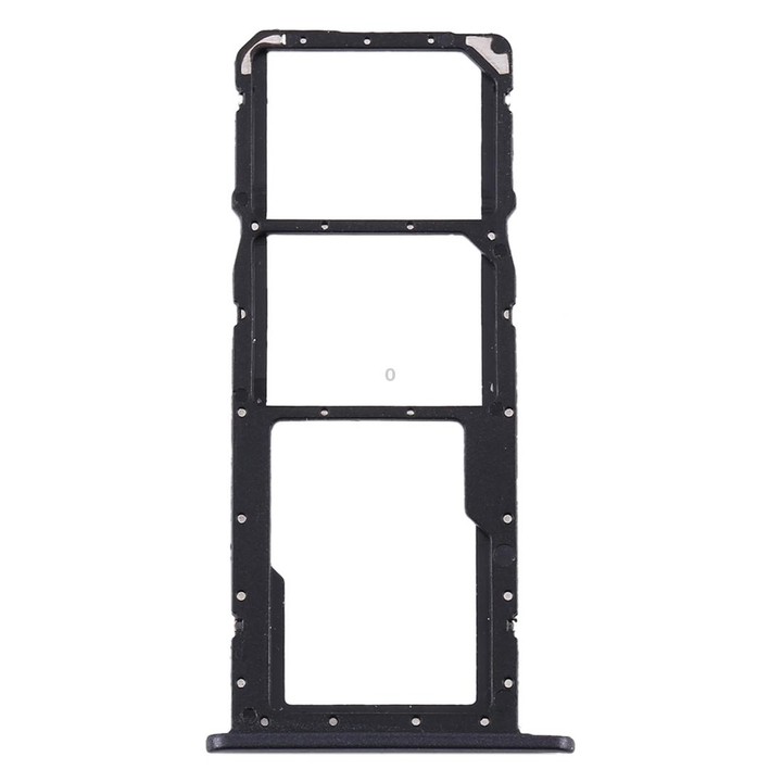 SIM Card Tray + SIM Card Tray + Micro SD Card Tray for Huawei Y6 Pro (2019) (Black)