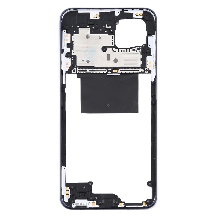 For OPPO A92s/Reno4 Z 5G PDKM00 Middle Frame Bezel Plate (Black)