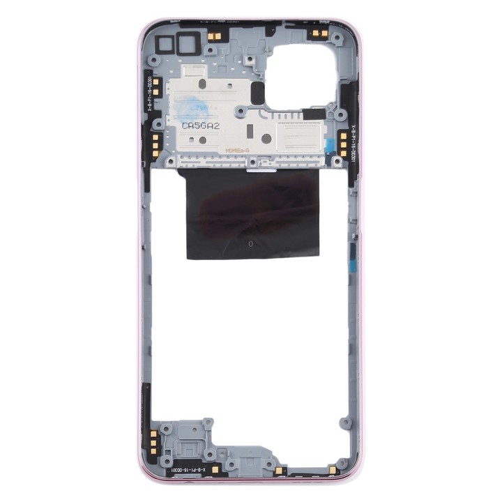 For OPPO A92s/Reno4 Z 5G PDKM00 Middle Frame Bezel Plate (Pink)