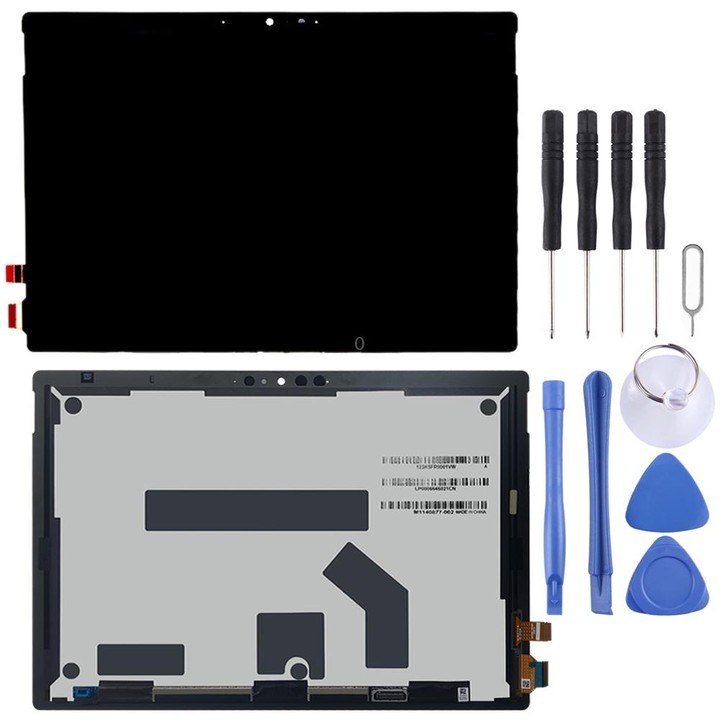 Original LCD Screen for Microsoft Surface Pro 7 Plus / Pro 7+ 1960 1961 with Digitizer Full Assembly（Black)