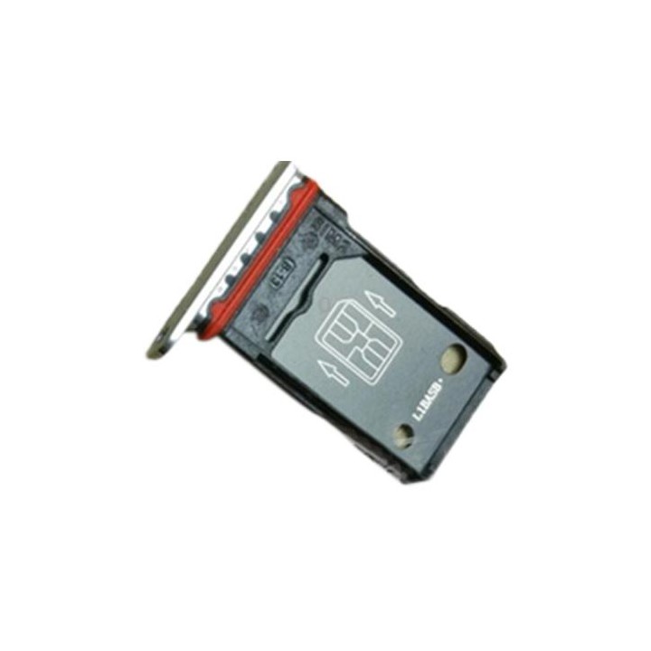 For OnePlus 8T KB2001 KB2000 KB2003 KB2005 KB2007 SIM Card Tray + SIM Card Tray (Silver)