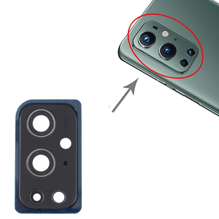 For OnePlus 9 Pro Camera Lens Cover (Grey)