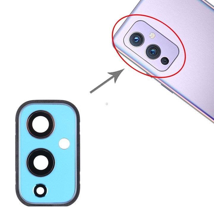 For OnePlus 9 (IN/CN Edition) Camera Lens Cover (Blue)