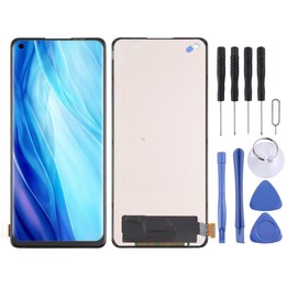 TFT Material LCD Screen and Digitizer Full Assembly for OPPO Reno3 Pro 5G / Reno4 Pro / OnePlus 8 / Find X2 Neo, Not Supporting