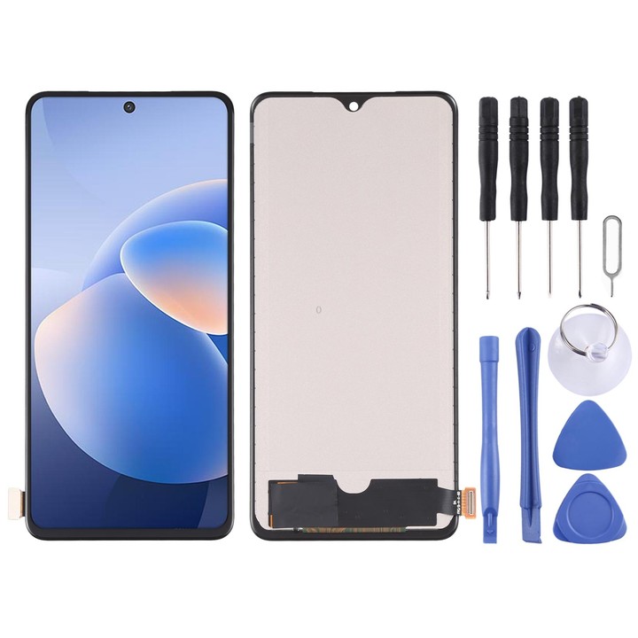 TFT Material LCD Screen and Digitizer Full Assembly for Vivo X60 / X60 (China) V2046A / X60t V2085A / X60s V2059A / X70 V2133A,