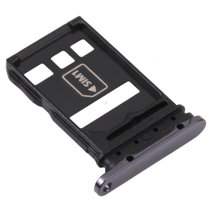 SIM Card Tray + NM Card Tray for Huawei P40 Pro (Black)
