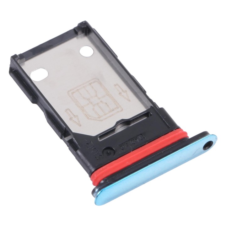 For OnePlus Nord SIM Card Tray + SIM Card Tray (Blue)
