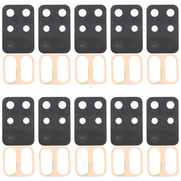 For OPPO F19 Pro CPH2285 10pcs Back Camera Lens