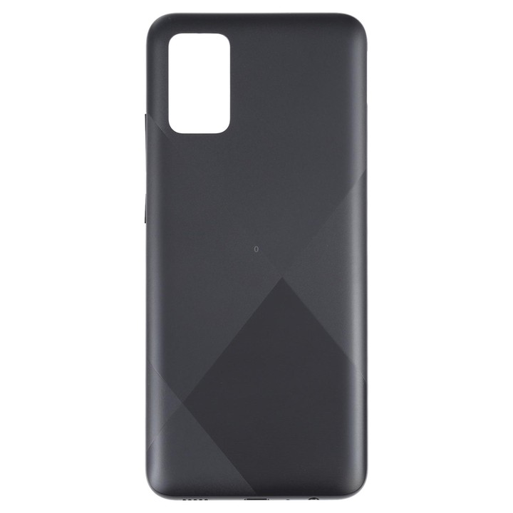 For Samsung Galaxy A02s SM-A025F Battery Back Cover (Black)