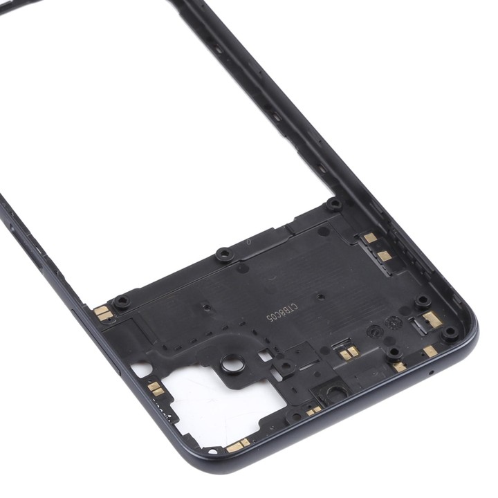 For Samsung Galaxy A22 5G Middle Frame Bezel Plate (Black)