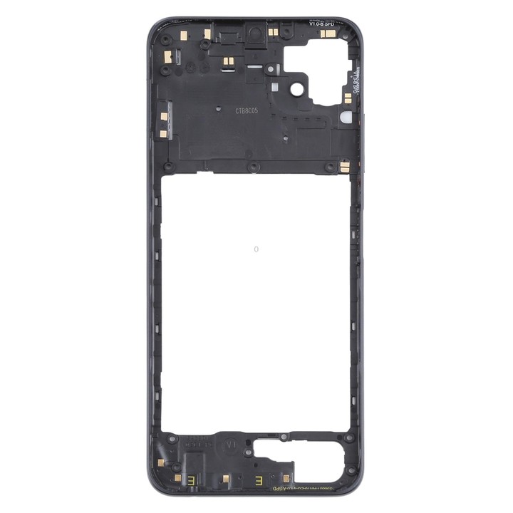 For Samsung Galaxy A22 5G Middle Frame Bezel Plate (Black)