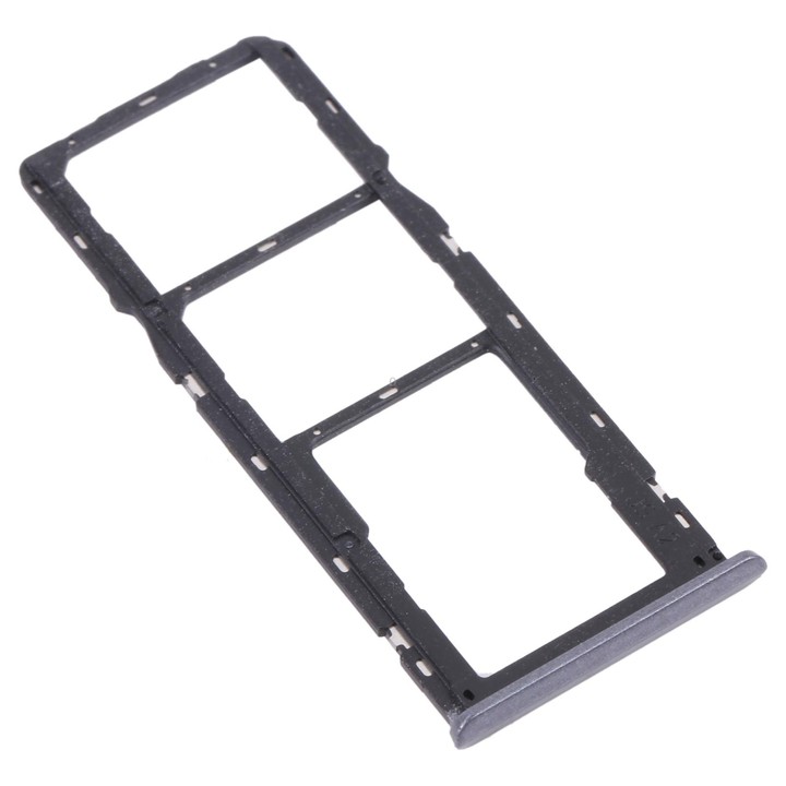 For OPPO Realme C3 RMX2027, RMX2020, RMX2021 SIM Card Tray + SIM Card Tray + Micro SD Card Tray (Grey)