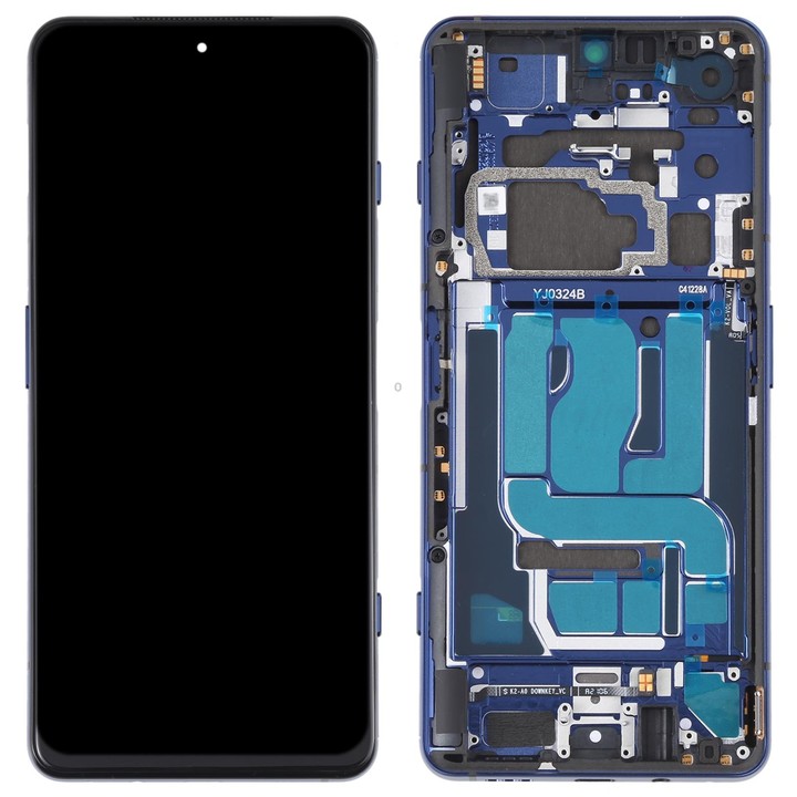 Original LCD Screen and Digitizer Full Assembly With Frame for Xiaomi Black Shark 4 / Black Shark 4 Pro SHARK PRS-H0, SHARK PRS-