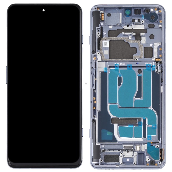 Original LCD Screen and Digitizer Full Assembly With Frame for Xiaomi Black Shark 4 / Black Shark 4 Pro SHARK PRS-H0, SHARK PRS-
