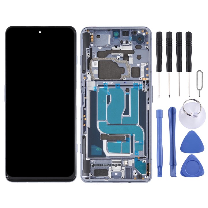 Original LCD Screen and Digitizer Full Assembly With Frame for Xiaomi Black Shark 4 / Black Shark 4 Pro SHARK PRS-H0, SHARK PRS-