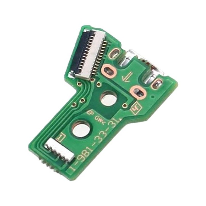 JCD JDS-040 USB Charging Port Board with 12 Pin FPC Flex Cable For PS4