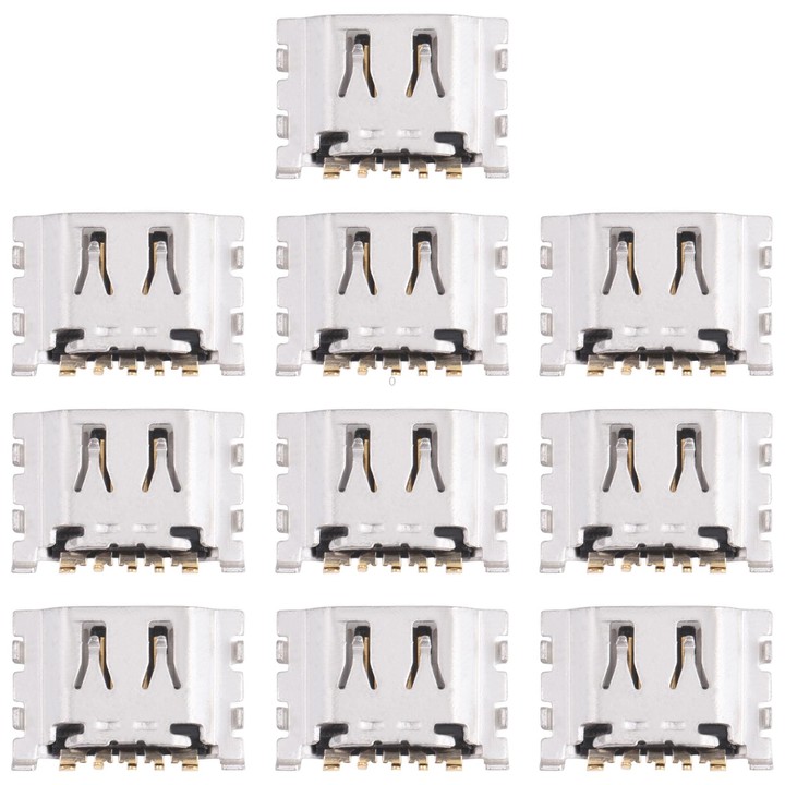 For OPPO A7 / AX7 CPH1901, CPH1903, CPH1905, PBFM00, PBFT00 10pcs Charging Port Connector