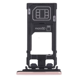 SIM Card Tray + Micro SD Card Tray for Sony Xperia X Performance (Pink)