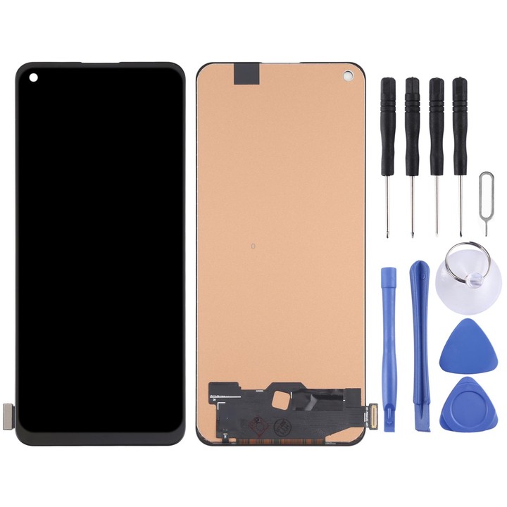 TFT Material LCD Screen and Digitizer Full Assembly (Not Supporting Fingerprint Identification) for OPPO Reno5 F / Reno5 Z / Ren