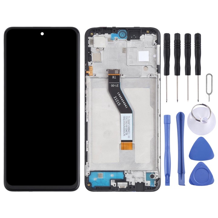 IPS Material Original LCD Screen and Digitizer Full Assembly With Frame for Xiaomi Redmi Note 11 (China) 21091116AC / Poco M4 Pr