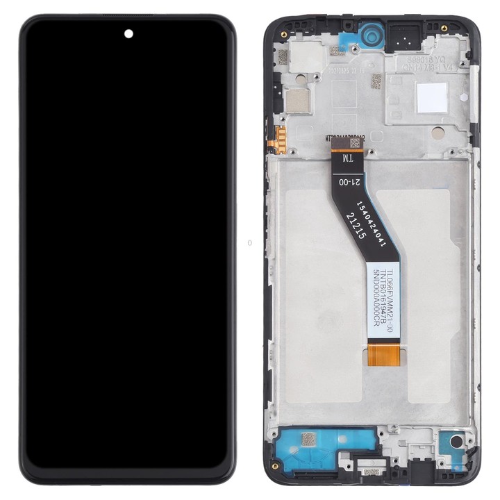 IPS Material Original LCD Screen and Digitizer Full Assembly With Frame for Xiaomi Redmi Note 11 (China) 21091116AC / Poco M4 Pr