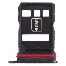 SIM Card Tray + NM Card Tray for Huawei Mate 30E Pro 5G (Black)