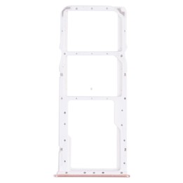 SIM Card Tray + SIM Card Tray + Micro SD Card Tray for Huawei Y9 (2018) (Pink)