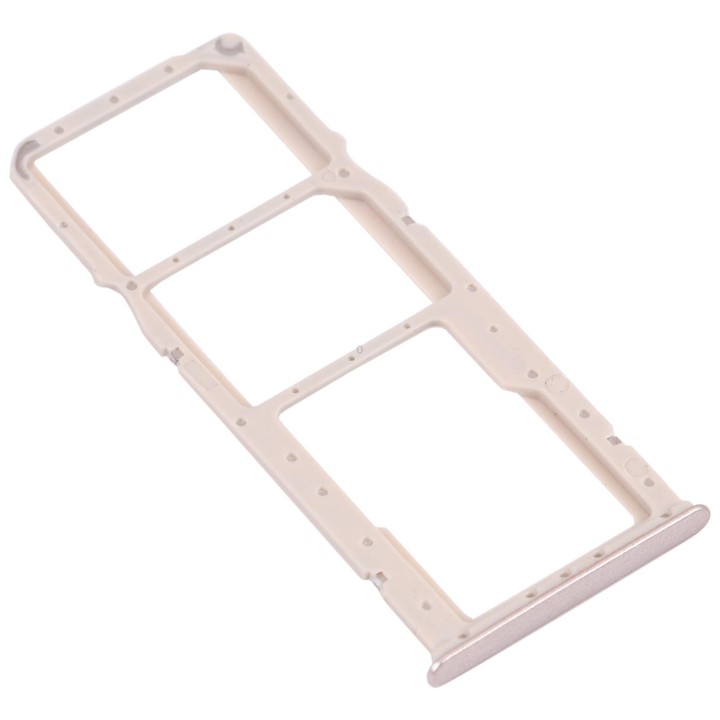 SIM Card Tray + SIM Card Tray + Micro SD Card Tray for Huawei Y9 (2018) (Gold)