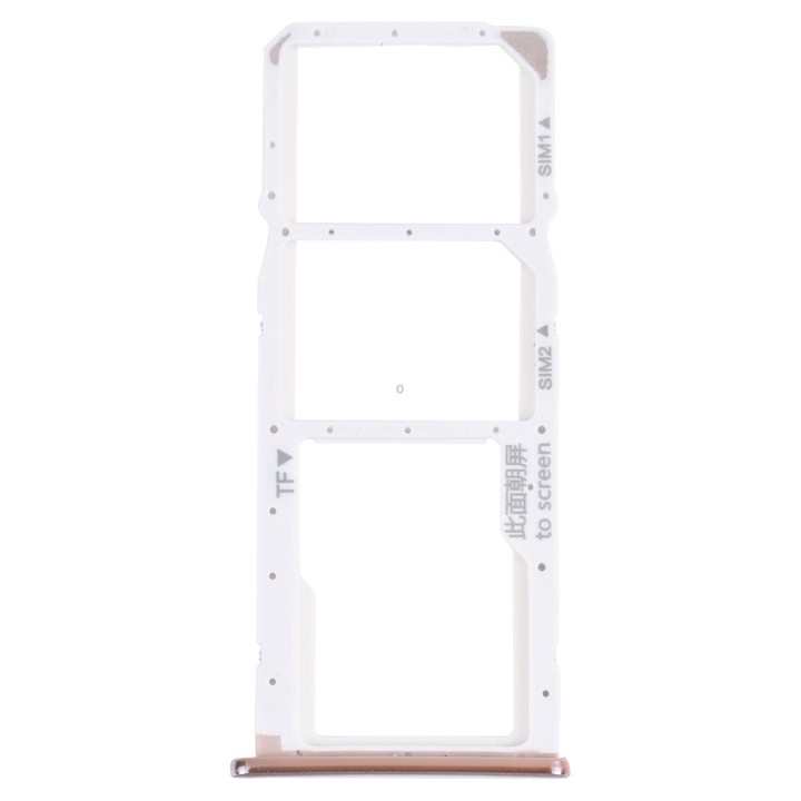 SIM Card Tray + SIM Card Tray + Micro SD Card Tray for Huawei Y7 Pro 2018 (Silver)