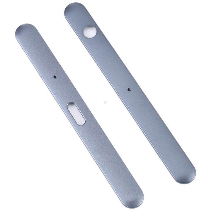 1 Pair Upper and Lower Part Sidebar For Sony Xperia XZ1(Blue)