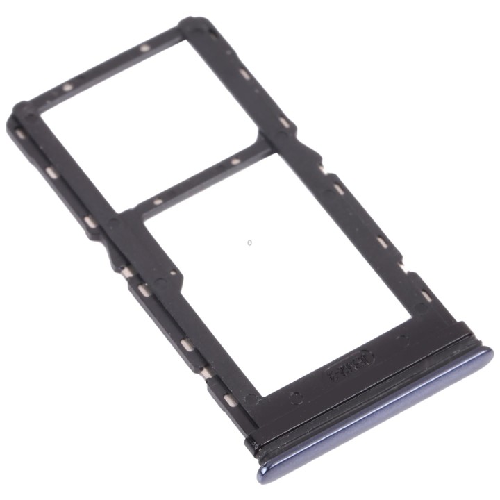 SIM Card Tray + Micro SD Card Tray for Xiaomi Poco X3 Pro M2102J20SG M2102J20SI (Black)