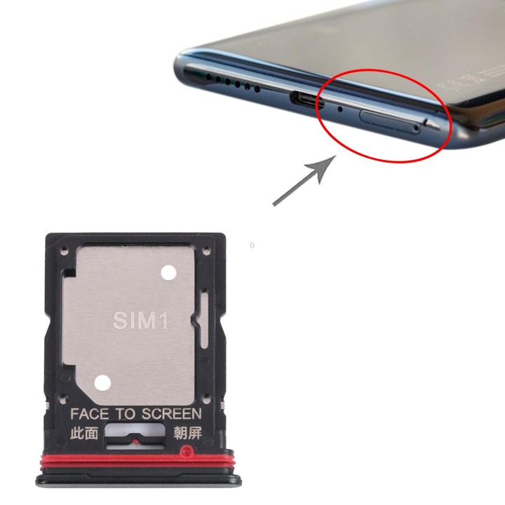 SIM Card Tray + SIM Card Tray / Micro SD Card Tray for Xiaomi Redmi Note 11 Pro (China) 21091116C / Redmi Note 11 Pro+ 5G / 11i