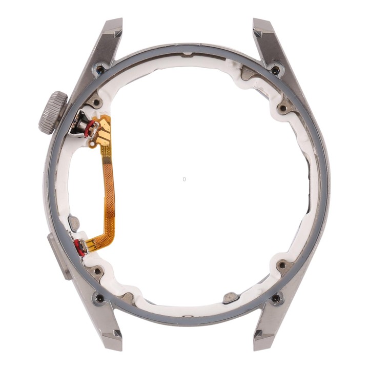 LCD Screen Frame Bezel Plate For Huawei Watch 3 Pro(Silver)