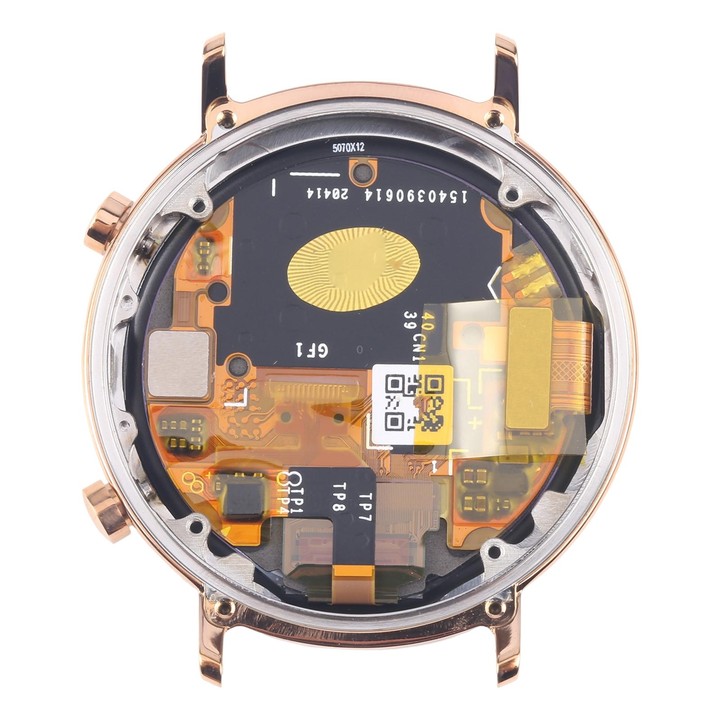 Original LCD Screen and Digitizer Full Assembly With Frame for Huawei Watch GT 2 42mm(Gold)