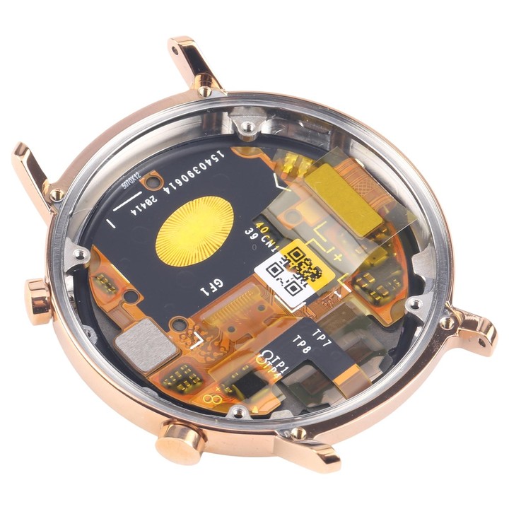 Original LCD Screen and Digitizer Full Assembly With Frame for Huawei Watch GT 2 42mm(Gold)