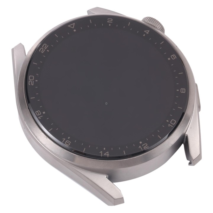 Original LCD Screen and Digitizer Full Assembly With Frame for Huawei Watch 3 Pro(Silver)