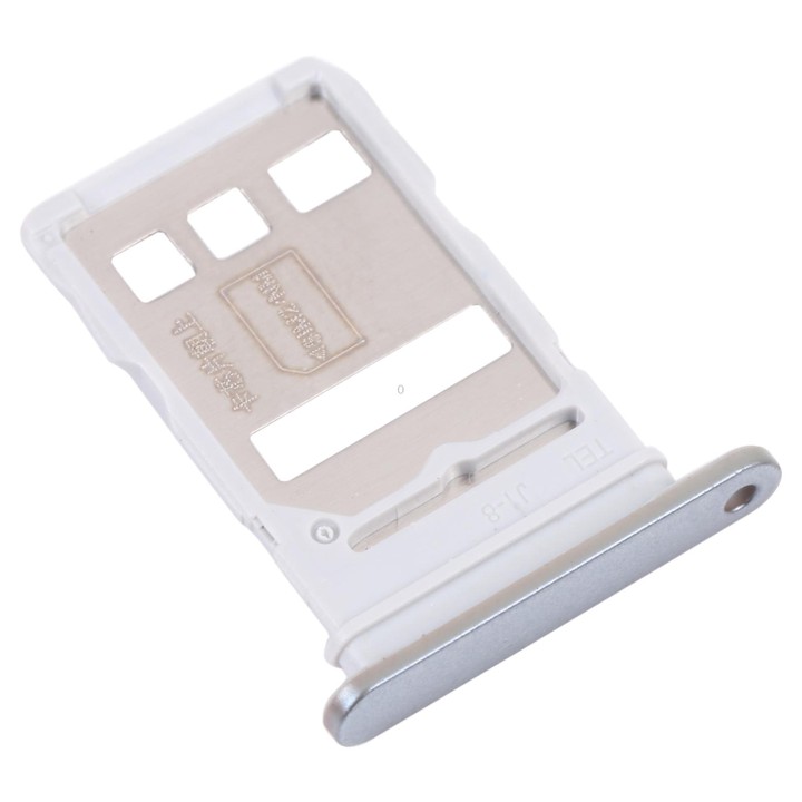 SIM Card Tray + SIM/NM Card Tray for Huawei Y9a (Grey)