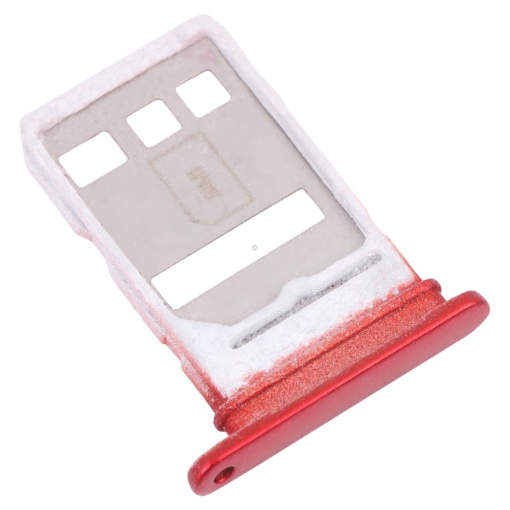 SIM Card Tray + SIM/NM Card Tray for Huawei Y9a(Red)