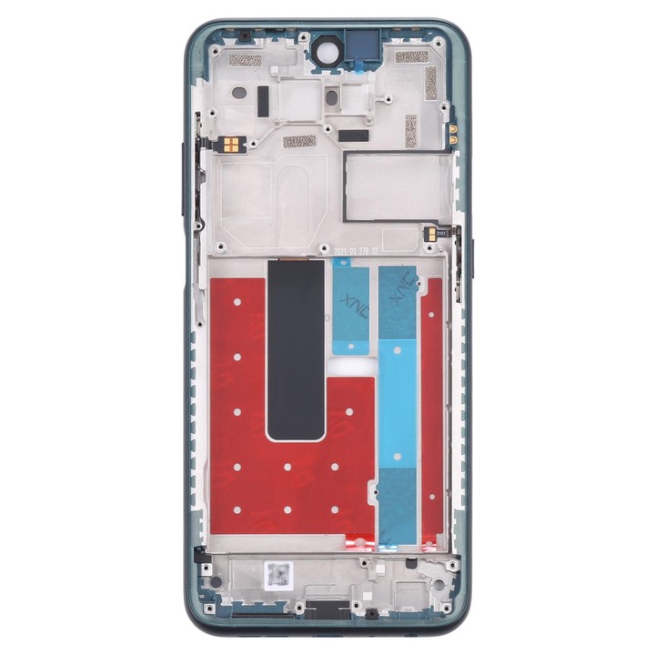 Original Middle Frame Bezel Plate for Nokia X10 TA-1350 TA-1332(Green)